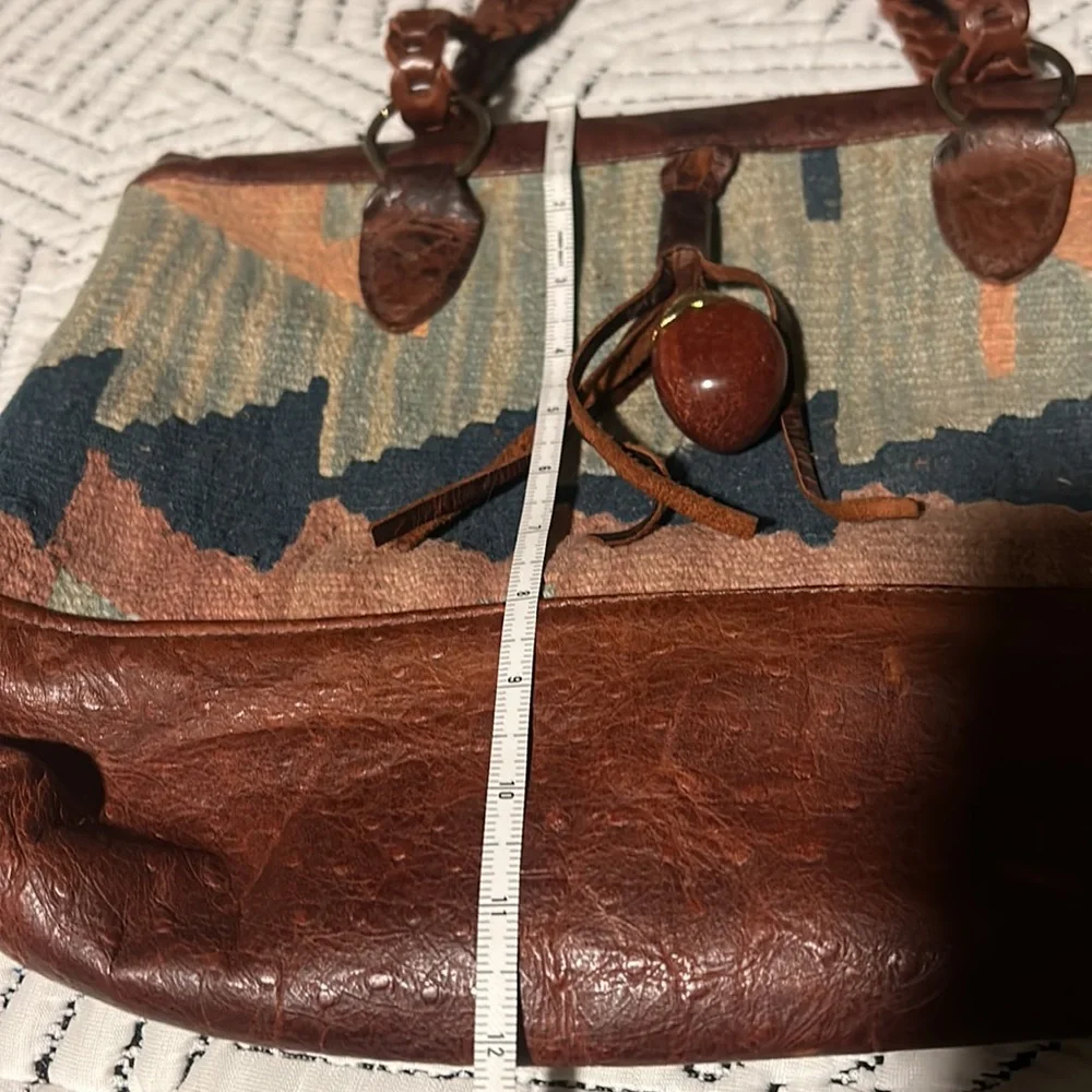 Rome Vintage Leather Large Bag / Sholder - Picture 7 of 9
